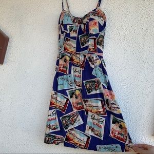 Blue Hawaiian Postcard Dress by Keds 🌴💙
